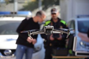 drones / para / seguridad / pública / en / Cataluña