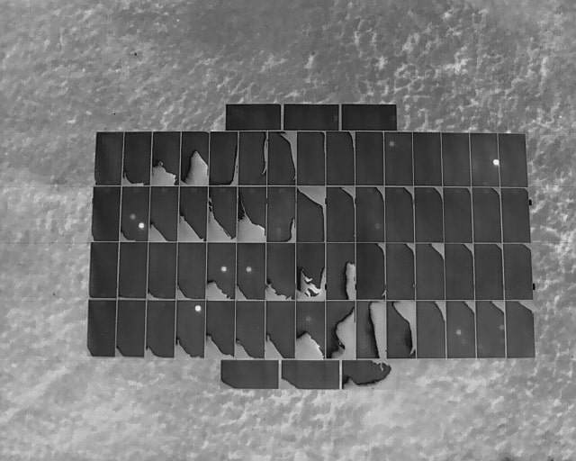 paneles solares- barcelona-dron