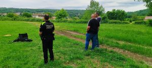 Dron de seguridad sobrevolando Barcelona